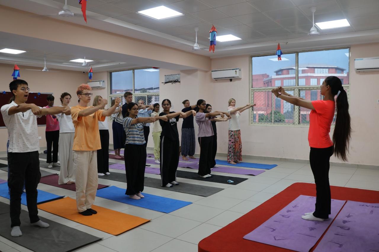 A Moment of Calm: Yoga Session